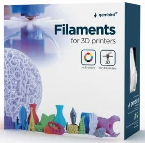 Фото: Пластик (філамент) для 3D друку Gembird 3D PLA 1kg/1.75mm Filament Transparent (3DP-PLA1.75-01-TR) № 2 | KTC