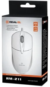 Фото: Миша Real-EL RM-211 White (EL123200014) № 5 | KTC
