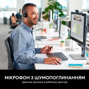 Фото: Гарнітура Logitech PC 960 Black (981-000100) № 8 | KTC