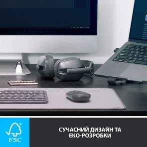 Фото: Гарнітура Logitech Zone Vibe 125 Graphite (981-001126) № 8 | KTC