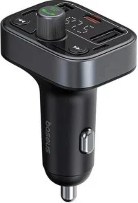Фото: FM-трансмітер + АЗП Baseus Launcher S-09 Pro Black № 2 | KTC
