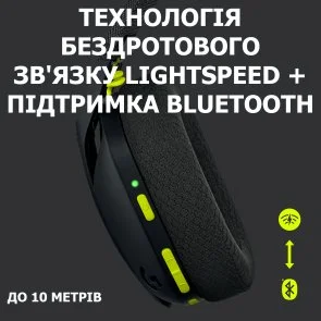 Фото: Навушники Logitech G435 Black (981-001050) № 8 | KTC