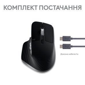 Миша Logitech MX Master 3S for Mac Space Grey (910-006571)