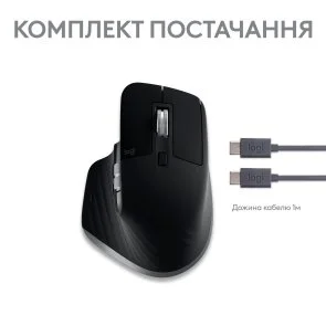 Фото: Миша Logitech MX Master 3S for Mac Space Grey (910-006571) № 9 | KTC