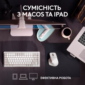 Миша Logitech MX Master 3S for Mac Pale Grey (910-006572)