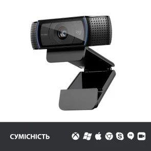 Фото: Web-камера Logitech C920 HD Pro Black (960-001055) № 5 | KTC