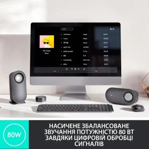 Фото: Колонки Logitech Z407 Bluetooth Graphite (980-001348) № 12 | KTC