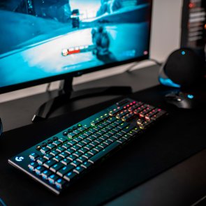 Клавіатура Logitech G915 Lightspeed RGB Mechanical US International Tactile Wireless Black