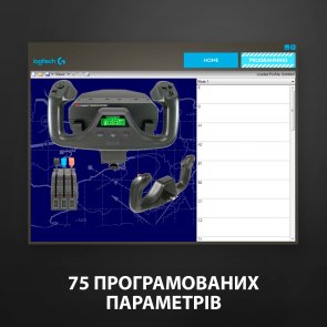 Штурвал Logitech G Saitek Pro Flight Yoke System