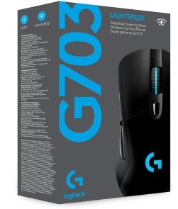 Миша Logitech G703 Lightspeed Hero Black (L910-005640)