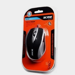 Фото: Мишка Acme MS-07 чорно-сіра № 4 | KTC