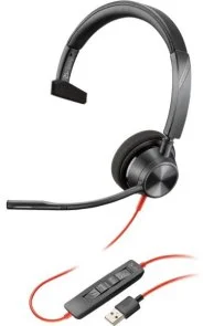 Фото: Гарнітура Poly BlackWire C3315-M USB-A HS Mono (76J13AA) № 3 | KTC