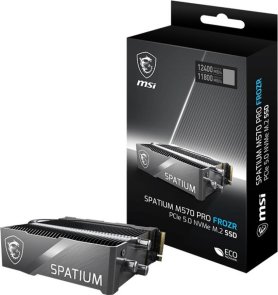 SSD-накопичувач MSI Spatium M570 Pro 2280 FROZR PCIe 5.0 x4 NVMe 2.0 2TB (S78-440Q670-P83)
