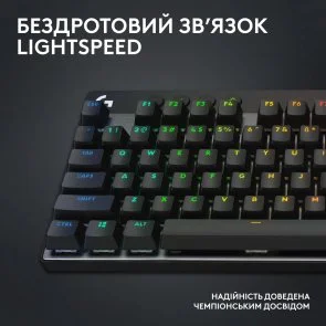 Фото: Клавіатура Logitech G Pro X TKL Lightspeed BT/WL Black (920-012136) № 7 | KTC