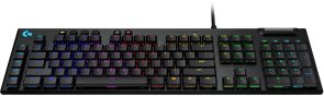 Клавіатура Logitech G815 Lightsync RGB Mechanical US International Clicky USB Black (920-009095)