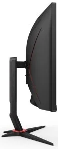 Фото: Монітор AOC CU34G2XP Black (CU34G2XP/BK) - 34" VA / 3440x1440 / 180 Гц / AMD FreeSync Premium, Adaptive Sync / HAS № 6 | KTC