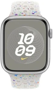 Фото: Ремінець Apple for Apple Watch 45mm - Nike Sport Band Pure Platinum - M/L (MUV13) № 2 | KTC