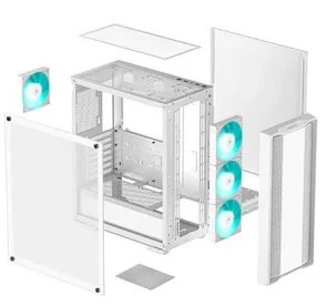 Фото: Корпус Deepcool CC560 V2 White with window (R-CC560-WHGAA4-G-2) № 5 | KTC