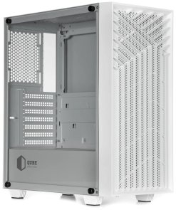 Корпус QUBE Geryon White with window (QBGERYON_FWNU3)