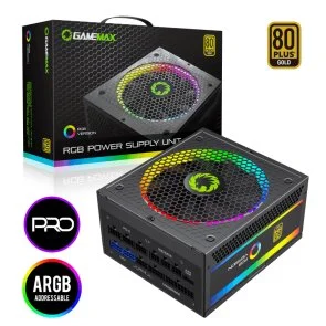 Фото: Блок живлення Gamemax 750W RGB750 PRO № 5 | KTC