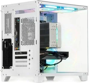 Фото: Персональний комп'ютер ARTLINE Gaming X46WHITE (X46Whitev39Win) - AMD Ryzen 5 5600 / 16 ГБ DDR4 / PCI-E SSD 1 ТБ / AMD / Radeon RX 6600, 8 ГБ / AMD A320 / 600 Вт № 5 | KTC