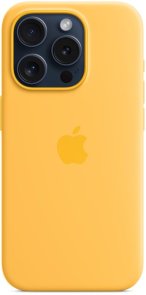 Чохол Apple for iPhone 15 Pro - Silicone Case with MagSafe Sunshine (MWNK3)