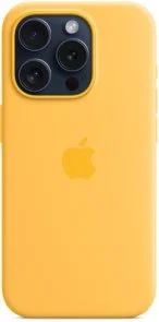 Фото: Чохол Apple for iPhone 15 Pro - Silicone Case with MagSafe Sunshine (MWNK3) № 2 | KTC