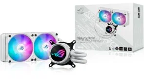Фото: Система рідинного охолодження ASUS ROG Strix LC III 240 ARGB White (90RC00S2-M0UAY0) № 5 | KTC