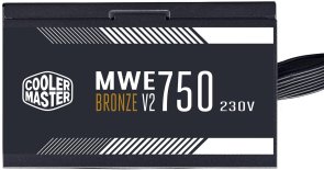 Блок живлення Cooler Master 750W MWE 750 Bronze V2 230V (MPE-7501-ACABW-BEU)