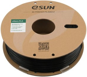 Філамент eSUN 3D eStars-PLA Filament Black (ESTARS-PLA175GB1)