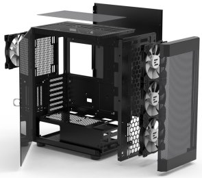 Корпус Zalman i4 TG Black with window (I4TGBLACK)