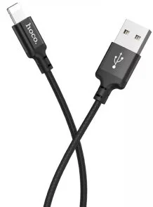 Фото: Кабель Hoco Hoco X14 2A Times Speed AM/Lightning 1m Black № 3 | KTC