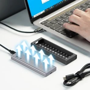 Фото: Кишеня зовнішня Lexar E6 M.2 SSD Enclosure (LPAE06N-RNBNG) № 5 | KTC