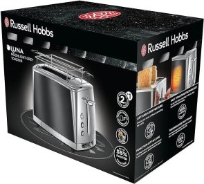 Тостер Russell Hobbs Luna Moonlight Grey (23221-56)