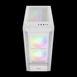 Фото: Корпус Gamdias Aura GC6 WH White with window (4712960139749) № 6 | KTC