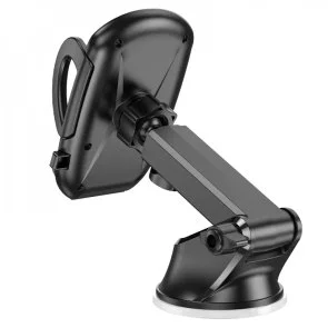 Фото: Кріплення для мобільного телефону Hoco H9 General center console Black (H9 Black) № 4 | KTC