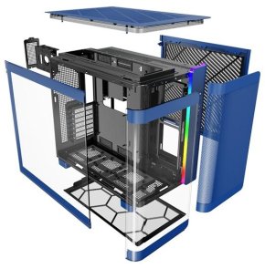 Корпус Montech King 95 Blue with window (KING 95 (PRUSSIAN BLUE))