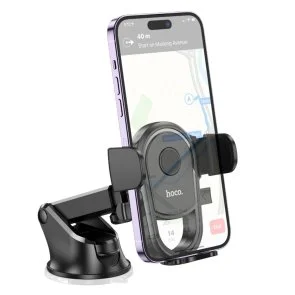 Фото: Кріплення для мобільного телефону Hoco H5 Integrity Black (6931474790934) № 4 | KTC