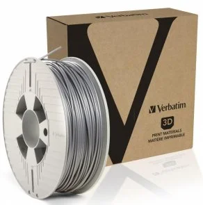 Фото: Пластик (філамент) для 3D друку Verbatim 3D ABS Filament 1.75mm/1kg Silver/Metal (55032) № 2 | KTC