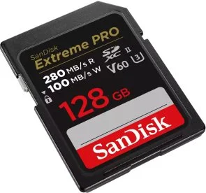 Фото: FLASH пам'ять SanDisk Extreme Pro V60 UHS-II U3 SDXC 128GB (SDSDXEP-128G-GN4IN) № 3 | KTC