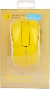 Фото: Миша Rapoo T120P Wireless Optical Yellow № 5 | KTC