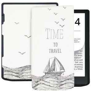 for Pocketbook 629 Verse/634 Verse Pro - Smart Case Time To Travel