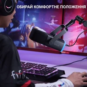 Фото: Мікрофон Fifine TAM8 XLR/USB Black № 8 | KTC