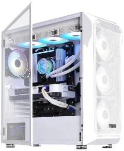 Фото: Персональний комп'ютер ARTLINE Overlord X83WHITE (X83Whitev34Win) - AMD Ryzen 7 5700X / 32 ГБ DDR4 / PCI-E SSD 2 ТБ / Nvidia / GeForce RTX 4070 Ti SUPER, 16 ГБ / AMD B550 / 700 Вт № 3 | KTC