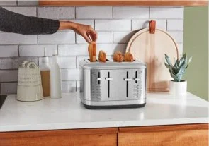 Фото: Тостер KitchenAid Toaster 4 Slots 5KMT4109 Stainless Steel (5KMT4109ESX) № 5 | KTC