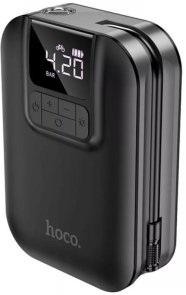  Автомобільний компресор Hoco S53 Breeze portable smart Black