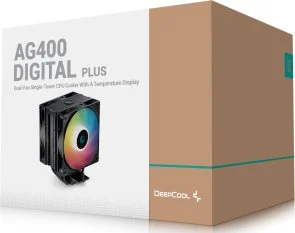 Фото: Кулер для процесора Deepcool AG400 Digital Plus (R-AG400-BKADMP-G-1) № 10 | KTC