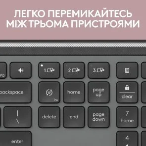 Фото: Клавіатура Logitech Signature Slim K950 Wireless Graphite (920-012465) № 3 | KTC