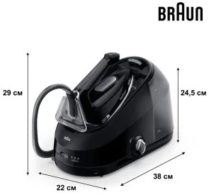 Фото: Праска з парогенератором Braun CareStyle 5 (IS 5249 BK) № 3 | KTC