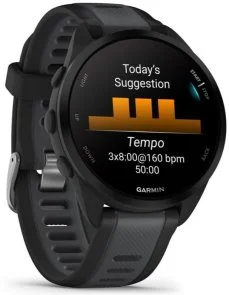 Фото: Смарт годинник Garmin Forerunner 165 Black/Slate Gray (010-02863-20) № 3 | KTC